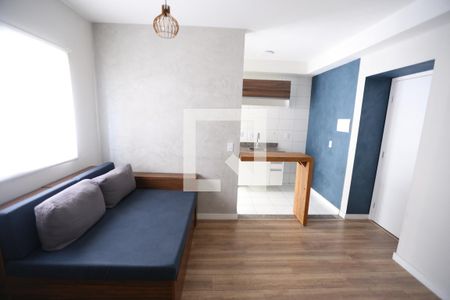 Sala/Cozinha de kitnet/studio à venda com 1 quarto, 32m² em Parque Reboucas, São Paulo