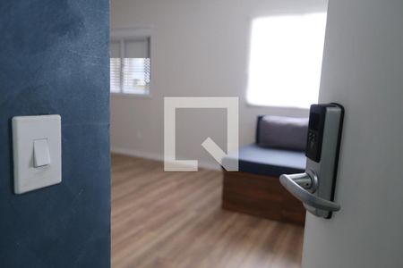 Porta com Biometria de kitnet/studio à venda com 1 quarto, 32m² em Parque Reboucas, São Paulo