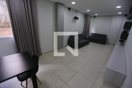 Studio à venda com 32m², 1 quarto e 1 vaga Studio à venda com 32m², 1 quarto e 1 vagaÁrea comum - Sala de TV