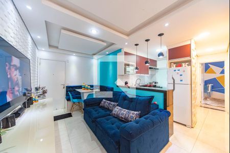 Sala de apartamento para alugar com 2 quartos, 49m² em Vila Joao Ramalho, Santo André