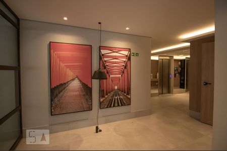 Studio para alugar com 29m², 1 quarto e sem vaga Studio para alugar com 29m², 1 quarto e sem vagaHall Social