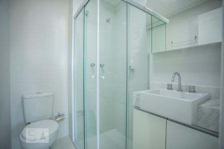 Studio para alugar com 29m², 1 quarto e sem vaga Studio para alugar com 29m², 1 quarto e sem vagaBanheiro