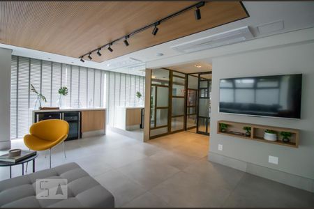 Studio para alugar com 29m², 1 quarto e sem vaga Studio para alugar com 29m², 1 quarto e sem vagaÁrea comum - Salão de festas
