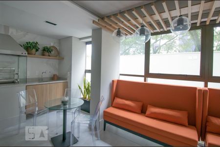 Studio para alugar com 29m², 1 quarto e sem vaga Studio para alugar com 29m², 1 quarto e sem vagaÁrea comum - Churrasqueira