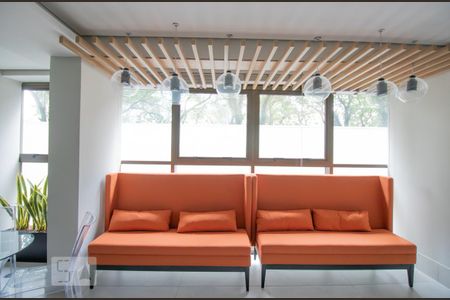 Studio para alugar com 29m², 1 quarto e sem vaga Studio para alugar com 29m², 1 quarto e sem vagaÁrea comum - Churrasqueira