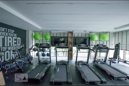 Studio para alugar com 29m², 1 quarto e sem vaga Studio para alugar com 29m², 1 quarto e sem vagaÁrea comum - Academia