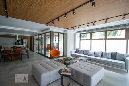 Studio para alugar com 29m², 1 quarto e sem vaga Studio para alugar com 29m², 1 quarto e sem vagaÁrea comum - Salão de festas