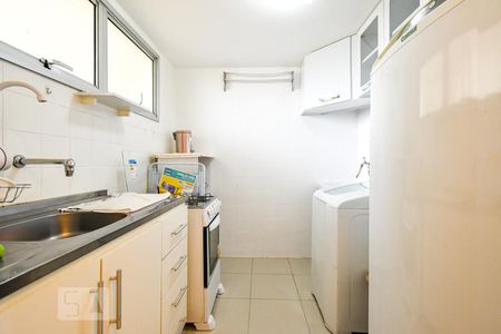 Cozinha de kitnet/studio à venda com 1 quarto, 39m² em Santa Cecília, São Paulo