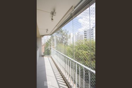 Varanda de apartamento para alugar com 3 quartos, 180m² em Campo Belo, São Paulo