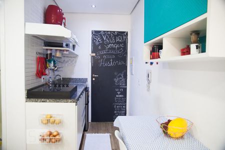 Studio à venda com 28m², 1 quarto e sem vaga Studio à venda com 28m², 1 quarto e sem vagaCozinha