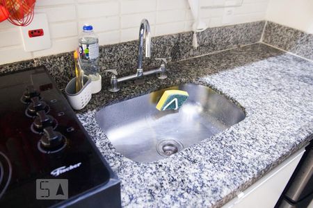 Studio à venda com 28m², 1 quarto e sem vaga Studio à venda com 28m², 1 quarto e sem vagaCozinha - Torneira