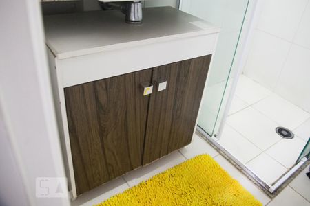 Studio à venda com 28m², 1 quarto e sem vaga Studio à venda com 28m², 1 quarto e sem vagaDetalhe do banheiro