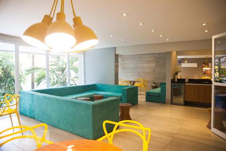 Studio à venda com 28m², 1 quarto e sem vaga Studio à venda com 28m², 1 quarto e sem vagaÁrea comum - Salão de festas