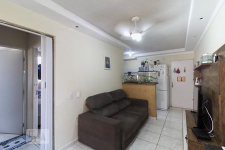 Sala de apartamento para alugar com 2 quartos, 49m² em Caguassu, Sorocaba