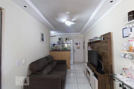 Sala de apartamento para alugar com 2 quartos, 49m² em Caguassu, Sorocaba