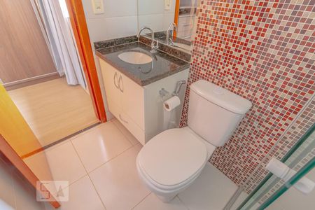 Casa de condomínio para alugar com 92m², 3 quartos e 2 vagasBanheiro da Suíte 3