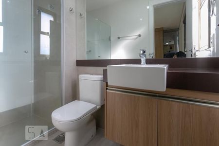 Banheiro de apartamento à venda com 1 quarto, 35m² em Funcionários, Belo Horizonte
