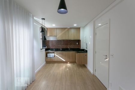 Sala de apartamento à venda com 1 quarto, 35m² em Funcionários, Belo Horizonte