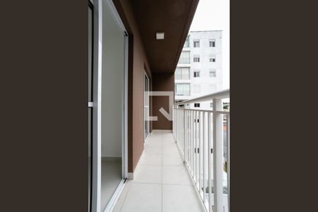 Varanda da sala e da suíte de apartamento para alugar com 1 quarto, 31m² em Casa Verde, São Paulo