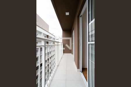 Varanda da sala e da suíte de apartamento para alugar com 1 quarto, 31m² em Casa Verde, São Paulo