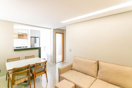 Sala de apartamento para alugar com 2 quartos, 43m² em Bandeirantes (pampulha), Belo Horizonte