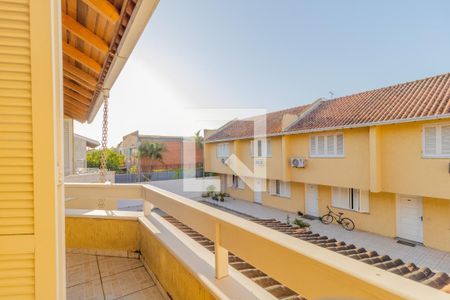 Varanda do Quarto 1  de casa de condomínio à venda com 2 quartos, 90m² em Niterói, Canoas