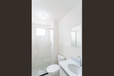 Banheiro Social de apartamento para alugar com 2 quartos, 36m² em Vila Guarani (z Sul), São Paulo