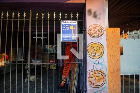 Casa de condomínio para alugar com 40m², 1 quarto e sem vaga Casa de condomínio para alugar com 40m², 1 quarto e sem vagaFachada com plaquinha