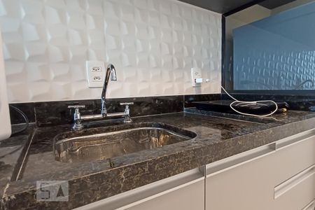 Apartamento para alugar com 27m², 1 quarto e 1 vagaDetalhe cozinha - Pia