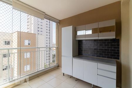 Varanda da Sala de apartamento à venda com 2 quartos, 69m² em Vila das Mercês, São Paulo