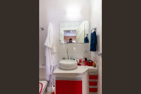 Banheiro da Suíte 1 de casa de condomínio à venda com 3 quartos, 159m² em Vila Osasco, Osasco