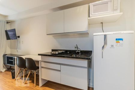 Studio à venda com 26m², 1 quarto e sem vaga Studio à venda com 26m², 1 quarto e sem vagaCozinha