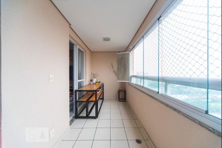 Varanda Gourmet  de apartamento para alugar com 2 quartos, 74m² em Campestre, Santo André
