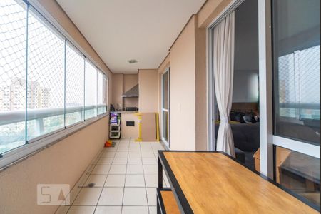 Varanda Gourmet  de apartamento para alugar com 2 quartos, 74m² em Campestre, Santo André