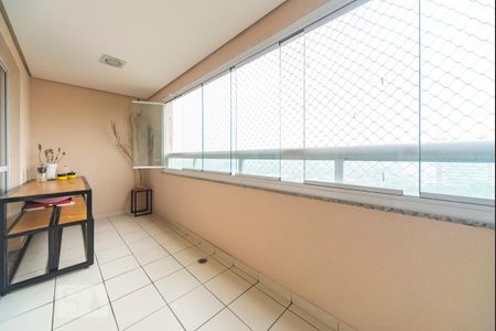 Varanda Gourmet  de apartamento para alugar com 2 quartos, 74m² em Campestre, Santo André