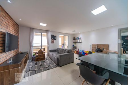 Sala de apartamento para alugar com 2 quartos, 74m² em Campestre, Santo André