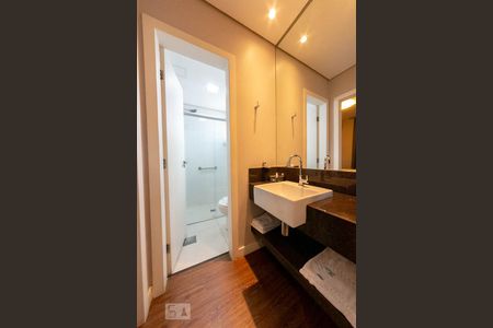 Banheiro de apartamento para alugar com 1 quarto, 32m² em Eldorado, Contagem