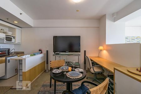 Sala de kitnet/studio à venda com 1 quarto, 53m² em Alphaville Industrial, Barueri