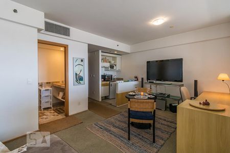 Sala de kitnet/studio à venda com 1 quarto, 53m² em Alphaville Industrial, Barueri