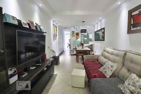 Sala de casa à venda com 3 quartos, 120m² em Utinga, Santo André