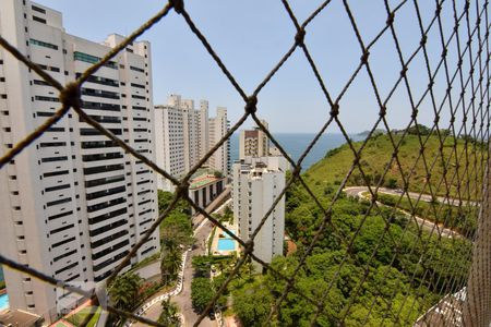 Vista da Varanda Gourmet de apartamento para alugar com 2 quartos, 88m² em Jardim Astúrias, Guarujá