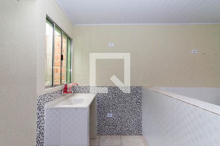 Cozinha de casa para alugar com 1 quarto, 40m² em Jardim São Domingos, Guarulhos