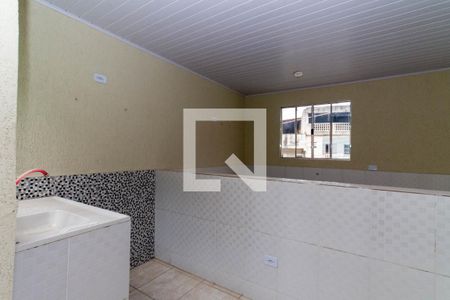 Cozinha de casa para alugar com 1 quarto, 40m² em Jardim São Domingos, Guarulhos