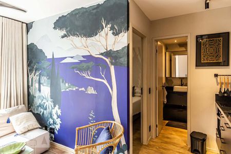 Apartamento para alugar com 26m², 1 quarto e sem vagaSala