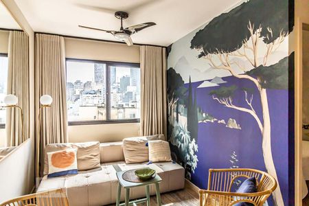 Apartamento para alugar com 26m², 1 quarto e sem vagaSala