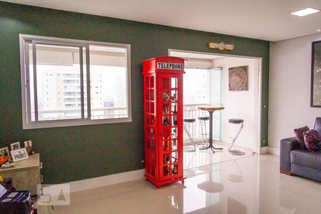 Sala de apartamento à venda com 2 quartos, 91m² em Vila Lusitania, São Bernardo do Campo