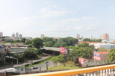 Vista da varanda de apartamento à venda com 1 quarto, 52m² em Centro, Campinas