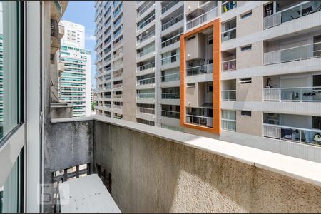 Varanda de apartamento para alugar com 2 quartos, 70m² em Gonzaga, Santos