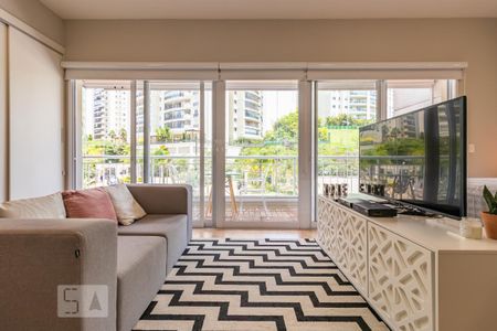 Sala de kitnet/studio à venda com 1 quarto, 49m² em Tamboré, Santana de Parnaíba