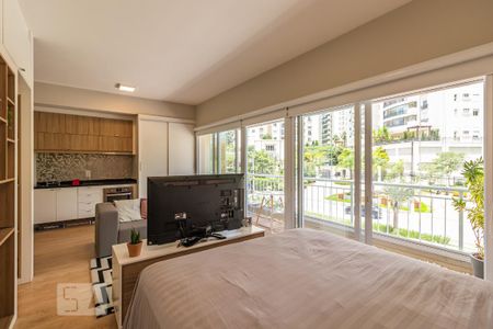 Quarto de kitnet/studio à venda com 1 quarto, 49m² em Tamboré, Santana de Parnaíba